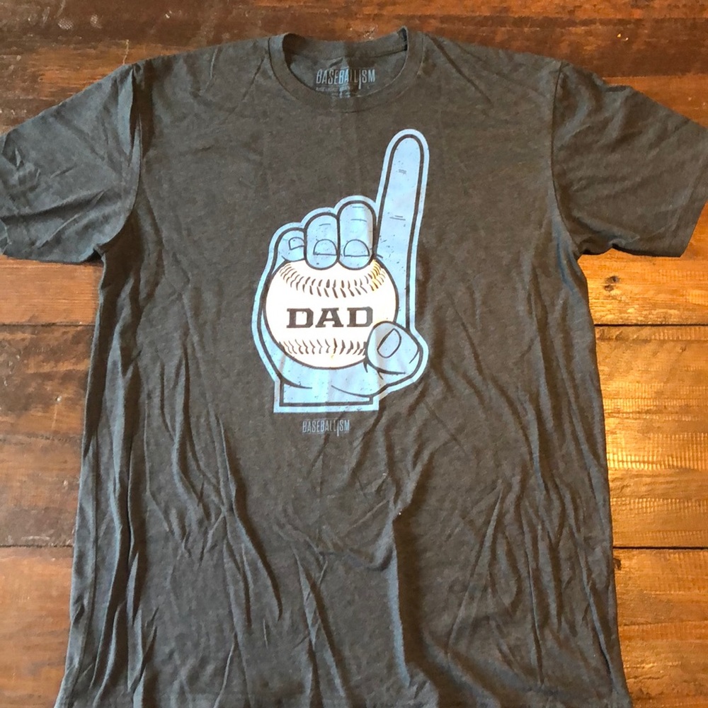 Baseballism #1 Dad T-shirt